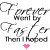 Pixelated text 'F of L' with 'Than I Needed' below, two pink heart icons at bottom center and right.