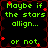 Green pixelated text on black background with red star accents, arranged in a of four identical