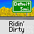 Animated sequence showing yellow school buses and green 'Debut 5mi.' signs on a road with autumn trees, transitioning to black backgrounds with 'Bladex' text and star symbols.