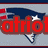 Red text overlays obscure a of four images showing sports and celebrity content with visible logos and partial figures