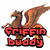 Pixelated griffin with brown and orange tones stands behind red text reading "GRIFFIN BUDDY" on white background.