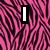 Pink and black zebra-stripe background with bold white text reading "I LOVE YOU!" and "well, not all of you!" in two