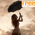 Animated sequence showing a woman with an umbrella, a couple on a beach, and a heart drawn in sand.