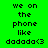 Pixelated text on green and yellow backgrounds with repeated phrases and emoticon