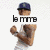 A four- shows a person in various poses with overlaid text: 'be me', 'take you', and 'down'