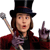 A contact sheet of six animated frames showing a character from Charlie and the Chocolate Factory with text promoting its theatrical release.