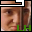 nine identical pixelated faces with green and yellow 'LH' text overlays, framed by black and gray border elements