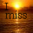 Sunset over water with text 'I miss summer' and animated letter cycling across three