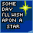 nine identical pixel art showing a blue background with white text reading "SOME DAY I'LL WISH UPON A STAR" and a yellow star graphic