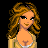Pixel art of a woman with long wavy brown hair in multiple poses, wearing a yellow top and blue jeans, with pink text reading 'blow your mind ???' on black background.