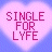 A split-screen animated contact sheet showing two distinct text-based icons: a pink heart-shaped background with "SINGLE FOR LYFE" on the left and green pixelated text reading "Original Icons .com" on the right against a dark green backdrop.