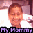 Pixelated image of a person with short brown hair and closed eyes, wearing a white shirt against a blurred background.