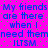 A static digital image with bright pink background and green dots, displaying repeated blue text in a pattern