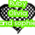 Green text overlays on black-and-white checkered hearts with a gray on the right
