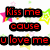 Static pixel art displays red text on black rectangular blocks with colorful star-shaped decorations around the edges.