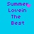 Pixelated text 'Summer Lovein The Best' on cyan background with pink heart and dot animations.