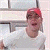 A contact sheet of two animated frames showing a person in a white shirt and red cap on the left, with green text "Original Icons .com" on a dark background to the right.
