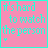 Animated contact sheet of a pink background with cyan text and line art depicting the phrase "it's hard to match the person" transitioning into "you love, love someone" with sequential drawing of stick figures holding hands.