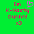 Green background with pink pixelated text and a heart symbol, showing two states of the same icon.