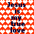 Red and white heart-patterned background with dark blue text reading "Jesus is my true love" repeated in four identical sections.