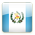Static pixelated icon with blue vertical sidebars and central white field containing a green wreath surrounding a yellow-orange emblem.
