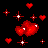 Pixel art icon with pink text "SAVOR THE MOMENT" and red hearts on black background, transitioning to grayscale with "IT WON'T LAST FOREVER" text.