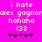 Pixelated text and symbols on a bright pink background with two identical side-by-side layouts.