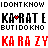 A 4-frame animated contact sheet showing pixelated text variations with red heart symbols replacing letters in repeated phrases.