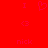 Red background with pink text and symbols arranged in a : two 'I' letters, a heart symbol, two '<3' symbols, and two 'nick' words