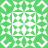 Green and white pixelated pattern with repeating curved shapes forming a symmetrical grid layout.
