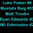 A static image displays a of names in cyan text on black background with partial gray overlay