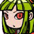 Six anime-style character heads in a , each with distinct hair colors and eye styles, above text reading "IIDX GIRLS!" on black background