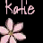 Pixelated pink flower icon with stylized text on black background, two flowers visible in contact sheet layout.