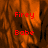 Animated icon with fiery orange-brown background and red text reading "Firey Babe" in two , transitioning from full frame to partial view