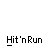 Animated sequence of a yellow cartoon character with white eyes and red marks, performing actions like running, being hit, and reacting with 'ohh!!' text.