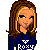 Pixel art buddy icon featuring a cartoon woman in a Roxy hoodie with a Confederate flag and text reading "Yes... Im Southern".