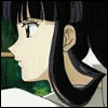 anime-style character showing sequential expressions and interactions between two figures with distinct hair colors