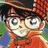 A pixelated anime-style character with glasses and a red cap on the left, next to black background with white text "Anime IM" above smaller cursive "cOM" on the right.