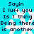 Pixelated text on cyan background with white snowflake symbols, repeating phrases in dark blue font.