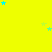 Yellow background with scattered light blue and cyan stars, some appearing to move across the frame.