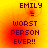 Four identical display pixelated text on a yellow-orange gradient background with red hotspots