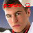 Pixelated close-up of a person's face with red text overlay reading 'porise' and '(3)' on the right, wearing dark clothing with red accents.