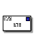 A sequence of pixelated envelope icons in varying sizes and states, showing transitions from full envelopes to folded or closed forms with blue accents.