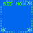 Blue background with green 'BID NOW!' text and white asterisk/dotted lines forming a pattern