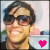 A 6-frame animated contact sheet showing a person wearing sunglasses with six different colored hearts in the bottom-right corner of each frame.