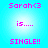 Pixelated text displays 'Sarah<3' and 'SINGLE!!' on a light blue gradient background with repeated vertical patterns.