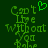 Green pixelated text reads 'Can't Live Without You' on dark green background with a green heart symbol above the text.