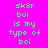 Bright pink background with green pixelated text reading 'sk8r boi is my type of boi' and scattered red dots.