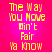 Yellow pixelated text on a pink-to-red gradient background, repeating lyrics in a vertical layout with no visible motion changes.