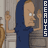 Animated contact sheet of Beavis character from Beavis and Butt-Head cartoon, showing 10 sequential frames in a 4x3 grid with repeated "BEAVIS" text on the right side.